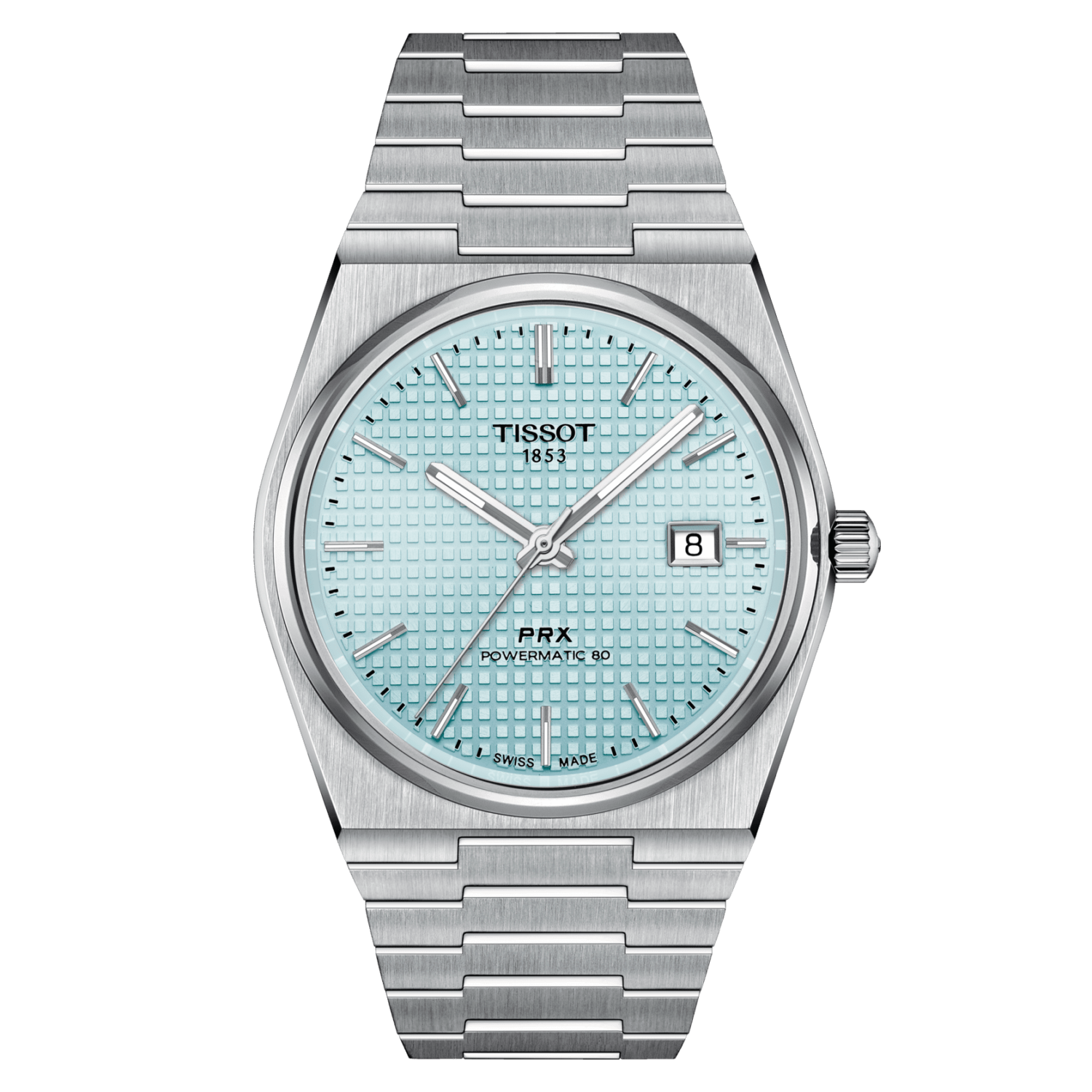 Tissot Prx Ice Blue Zifferblatt Hellblau Kaufen Oder Online Bestellen