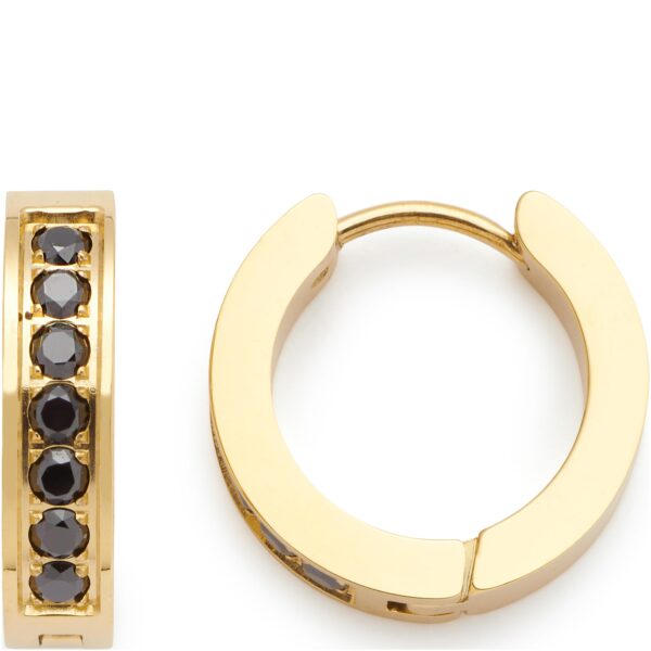 LEONARDO Schmuck Creole gold Inka nero  gold 024310