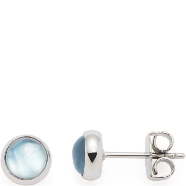 LEONARDO Schmuck Ohrstecker Bea grey blue  silber 024358