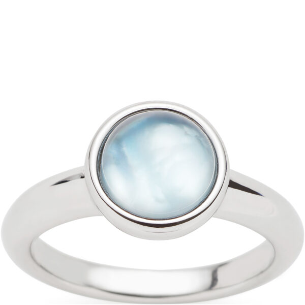 LEONARDO Schmuck Ring 18 Bea grey blue  silber 024360_1